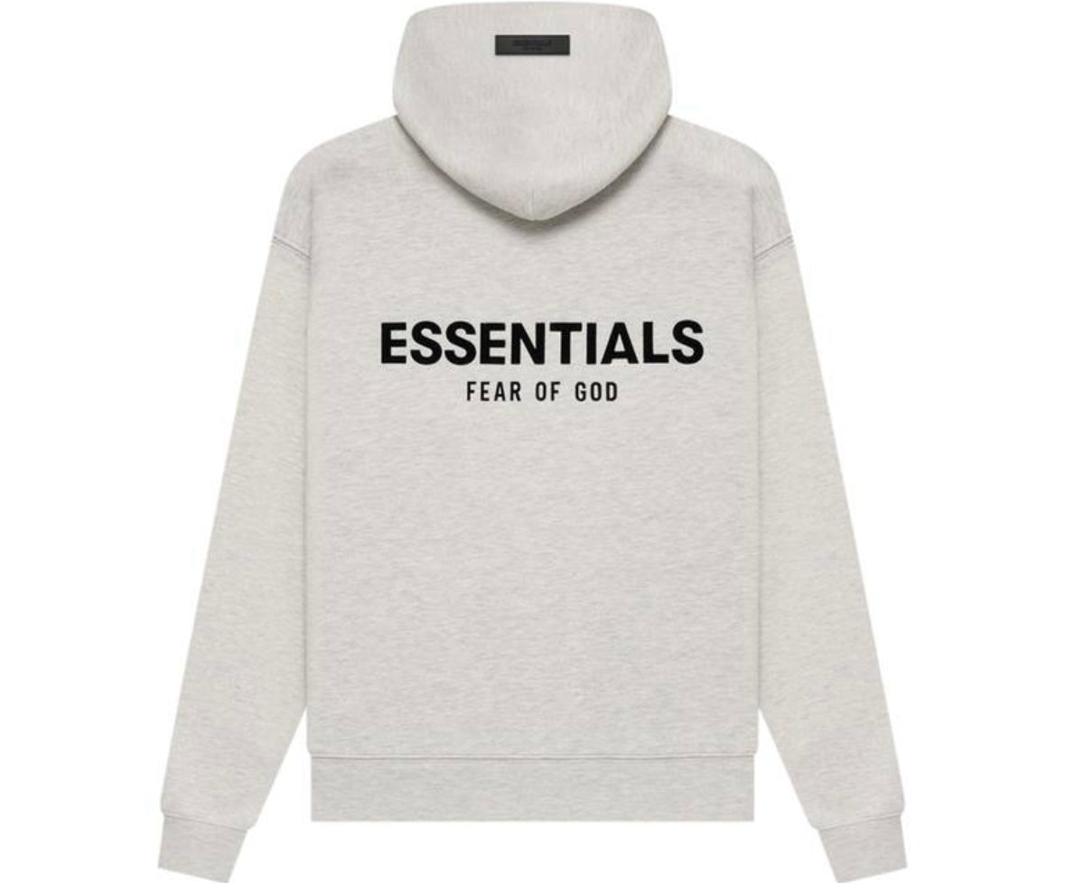 Fear Of God Essentials Hoodie Light Oatmeal