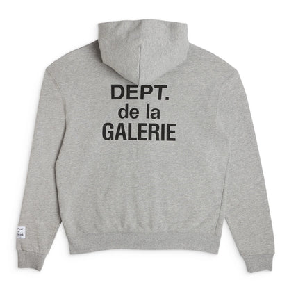 Gallery Dept. French Zip Up Hoodie Heather Grey