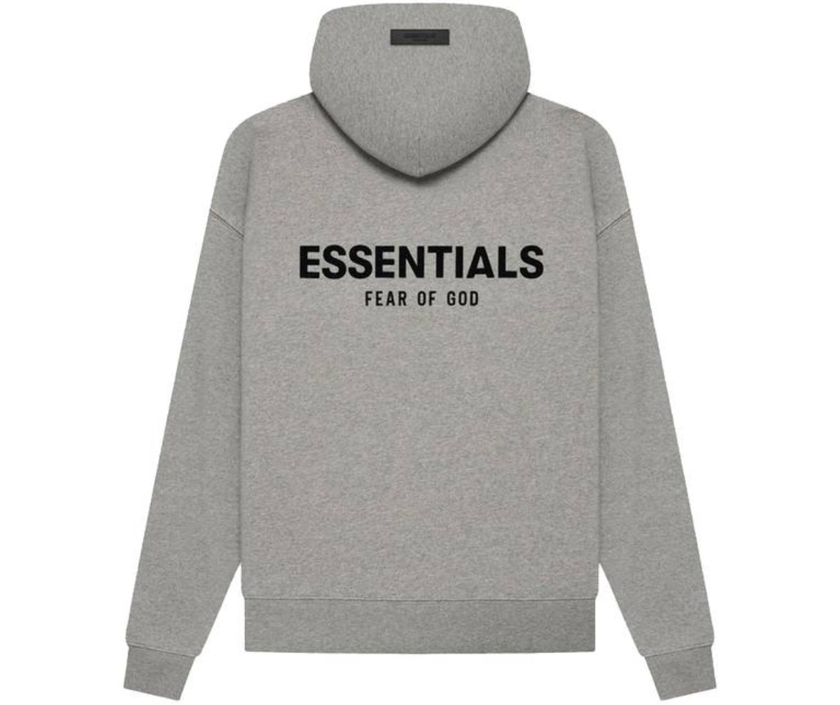 Fear Of God Essentials Hoodie Dark Oatmeal