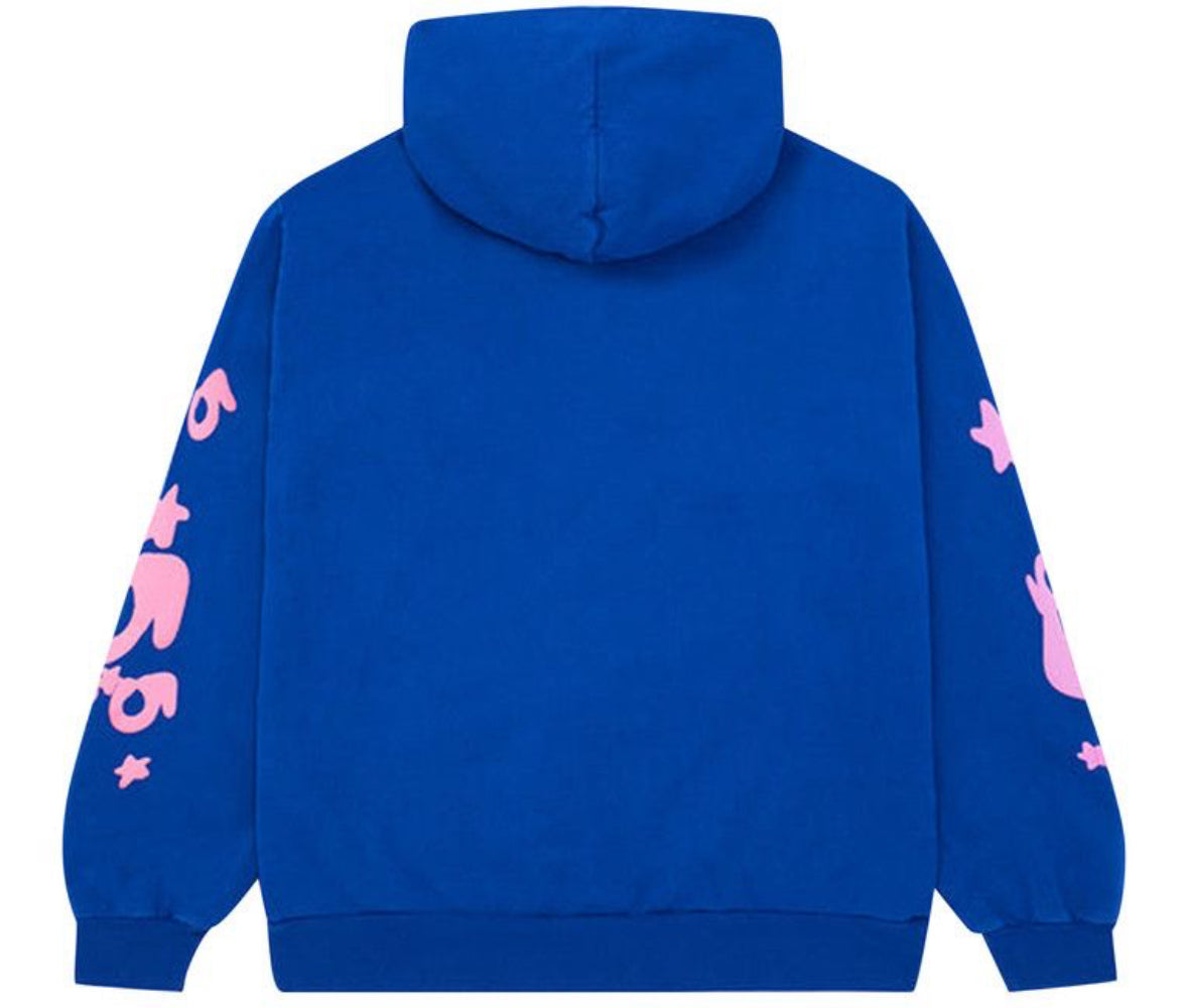 Sp5der Beluga Hoodie “Blue”